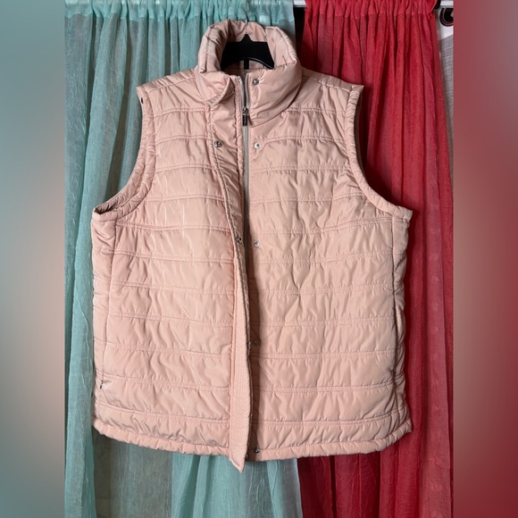 Calvin Klein Women's Pink Quilted Vest - Picture 1 of 3
